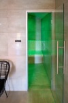 parní sauna s barevným světlem parní sauna s barevným světlem